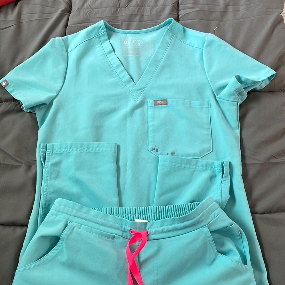 FIGS NEON BLUE PAIR